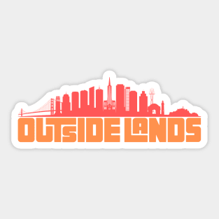 Outside lands Sticker